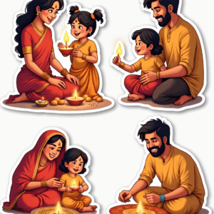 Family Life & Relationships - Sticker Sheet v21